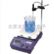 HG23-MS7-H550-Pro数控加热7寸方盘磁力搅拌器 低粘度液体磁力搅拌仪 耐高温磁力搅拌器